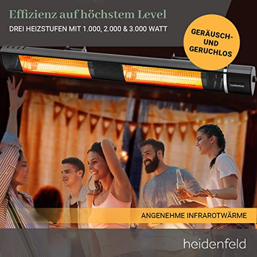 Heidenfeld Infrarot Heizstrahler IH...