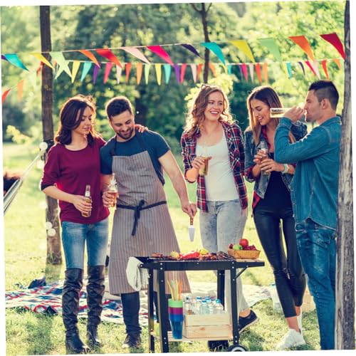 Set de utensilios BBQ de acero inoxidable NUOBESTY miniatura 2