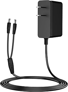Adapter Charger Replacement for Mini Educator E Collar CHARGER-300/400 Dual Lead Dog Collar Charger for RX, FOB, 300, 400 Series and BP-504 Training Collars with Round Charging Ports