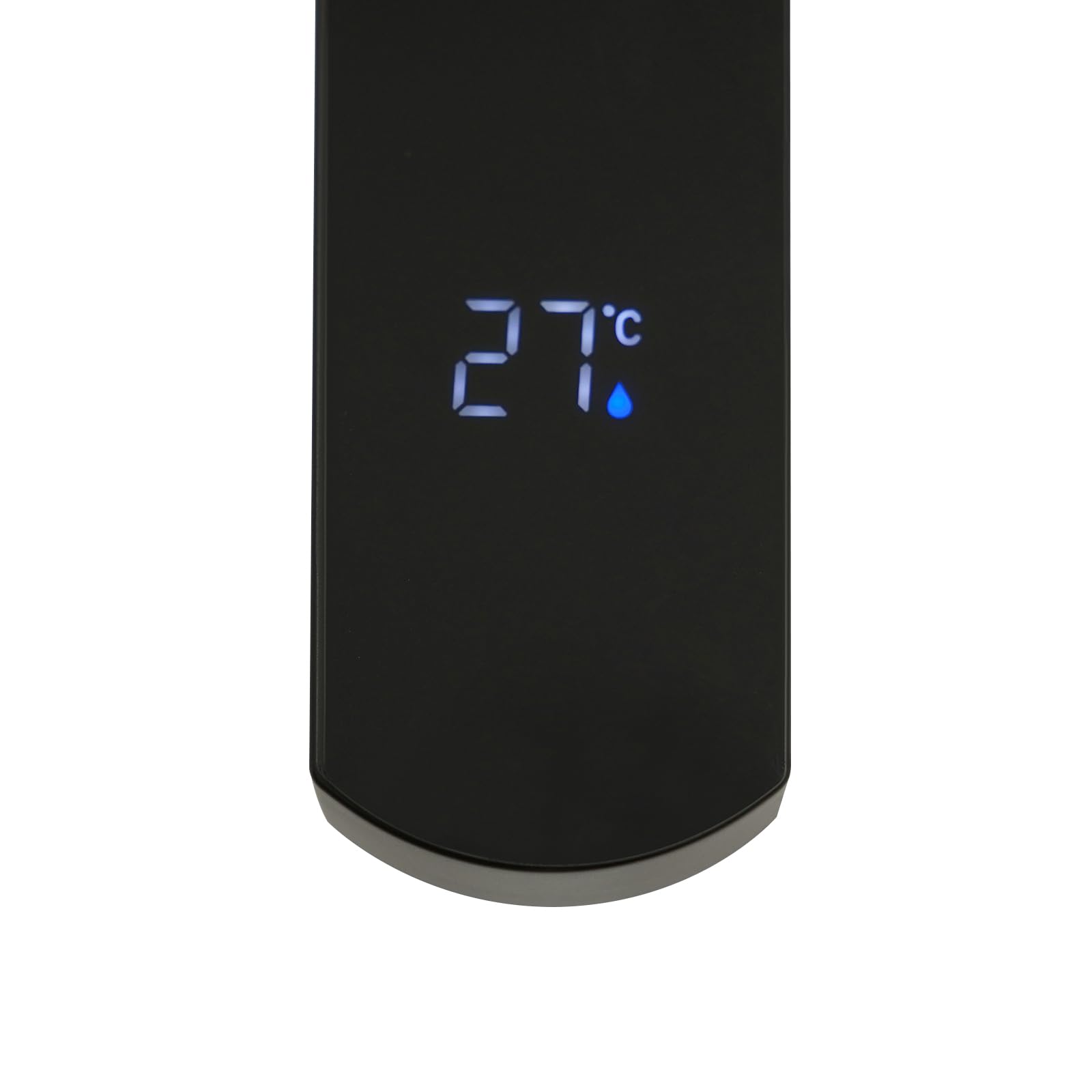 Bateria zlewozmywakowa z cyfrowym wskaźnikiem temperatury LED, czarny kran, bateria łazienkowa, bateria umywalkowa, bateria kuchenna, bateria łazienkowa jednouchwytowa
