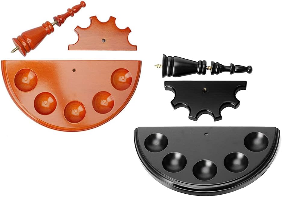 And Chocolate Pipe Stand for 5 Pipes Practical Decorative Suitable for Smokers Pipe Shelf
