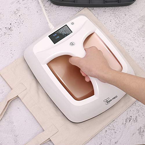 Powerpress Heat Press Machine Portable-Gold,12"X10" #TOP6