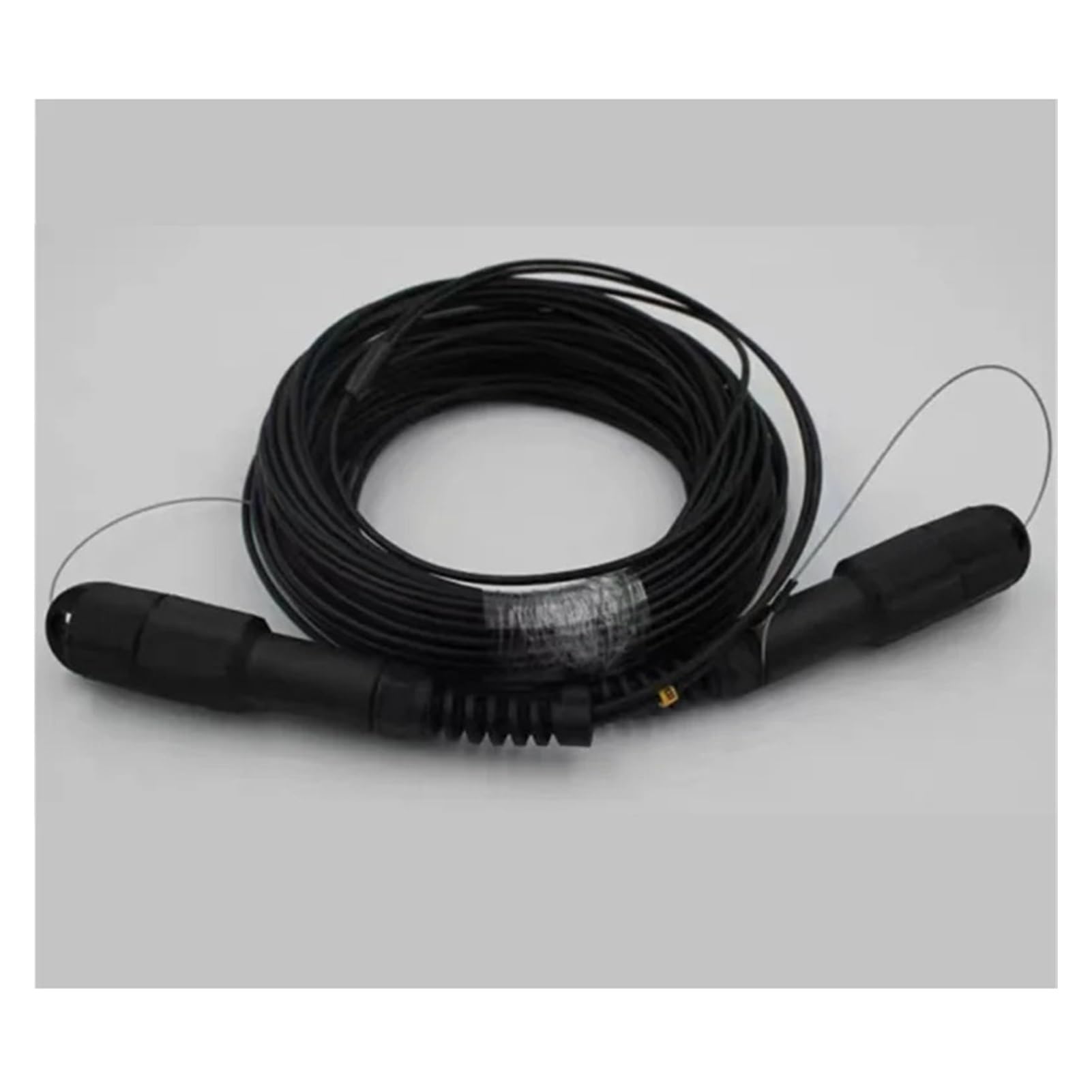 Cavalier blindé OM3 4C TPU 50m-120m LC à FC SC St Multimode 4 cœurs, Extension de 5mm, Cordon de raccordement for Fiber Optique for l'extérieur(OM3 50m LC-LC)