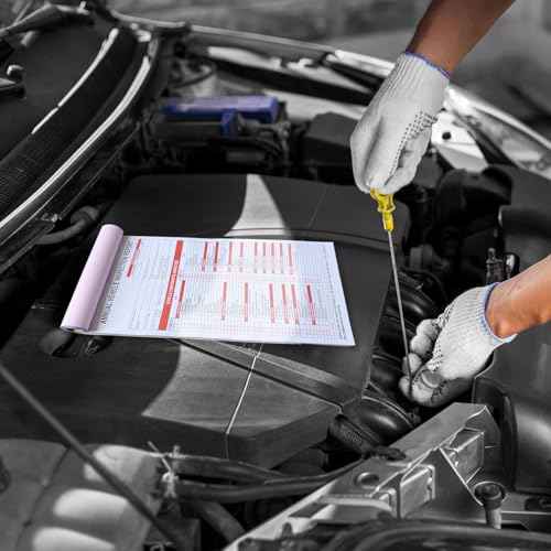 Libro de inspección de vehículos de 3 capas con tablero duro de apoyo 6