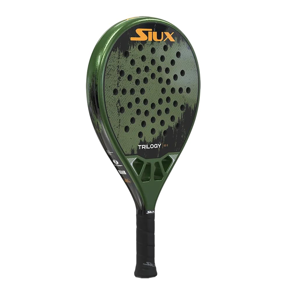 Siux – Padel-Schläger Trilogy Go 5, mittleres Spielniveau, runde Form – volle Kontrolle