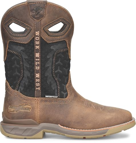 PHANTOM RIDER Men's DH5376 Zenon Waterproof Square Toe Work Boot2