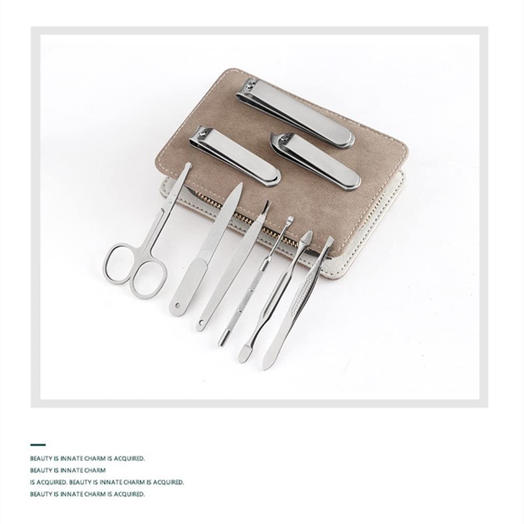 Tragbares Maniküre-Nagelknipser-Werkzeug-Set, professioneller Cutter, Pediküre-Schere aus rostfreiem Stahl