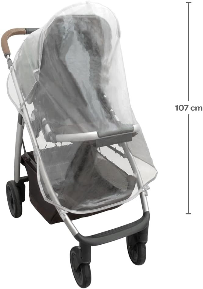 BUBA Capa de Chuva Protetora para Carrinho de Bebê Universal 90cm