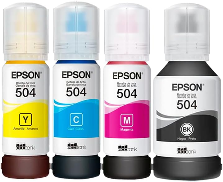 Kit Epson Refil de Tinta T504: Review após 30 dias de uso