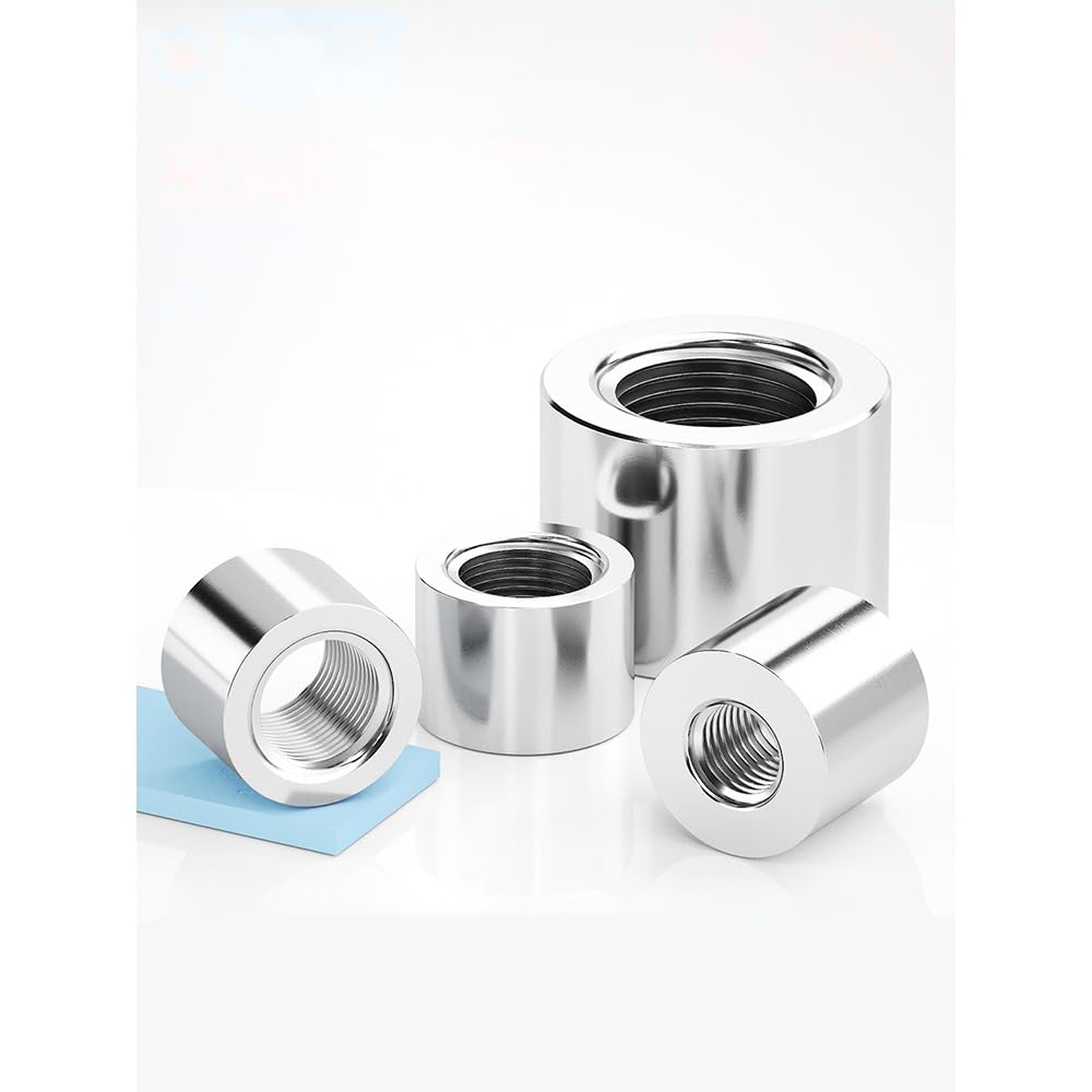 Accesorio Soldable Inox 304, Rosca Interna BSPP Hembra Paralela 1/8"–2", 55°. Junta Estable Para Líneas De Transporte De Aceite Industrial(G1-1/2(1pcs))
