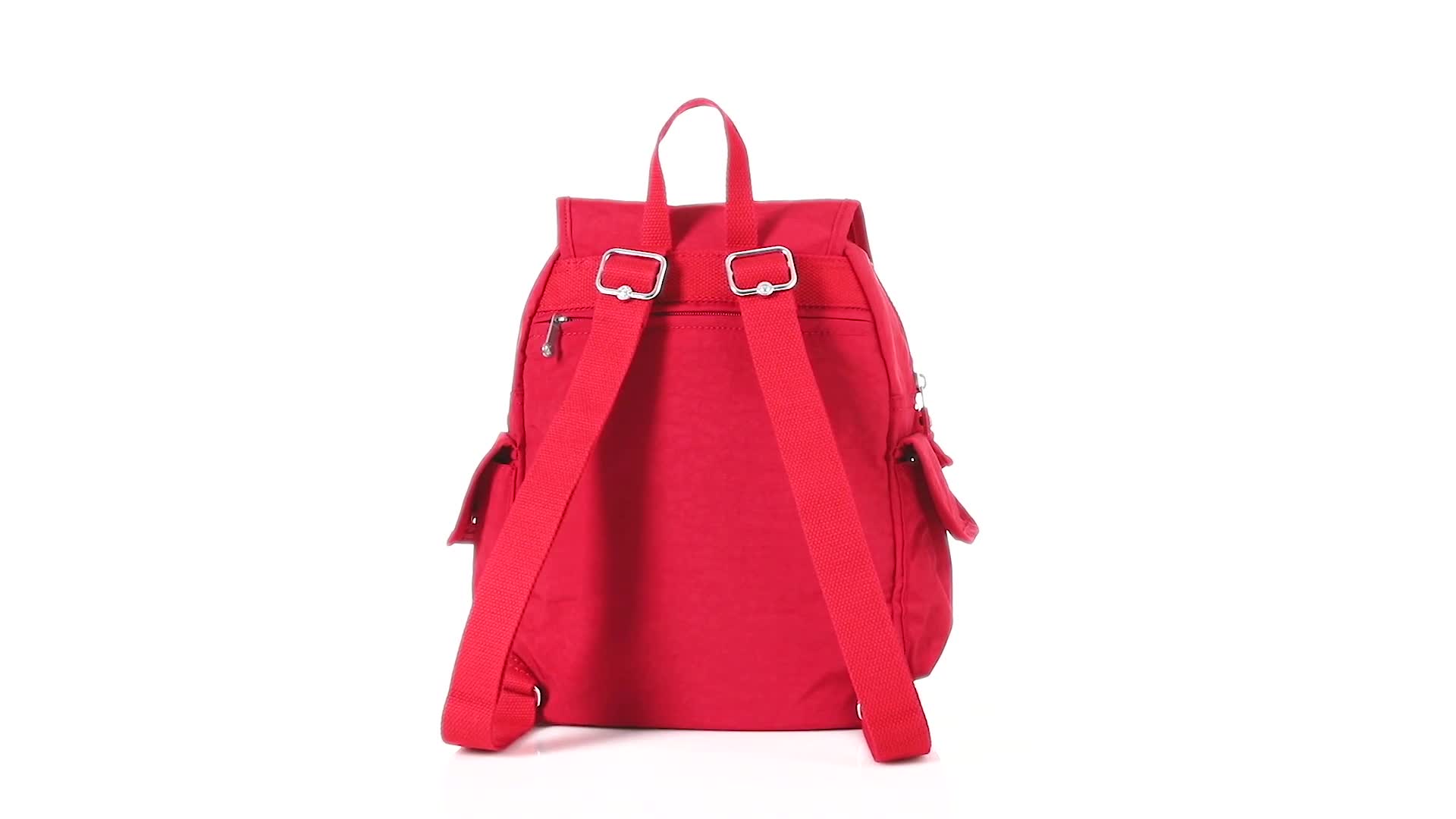 COPY - Red Kipling Backpack Kipling Sanaa Solid Rolling Backpack Backpack, cherry  main image 2
