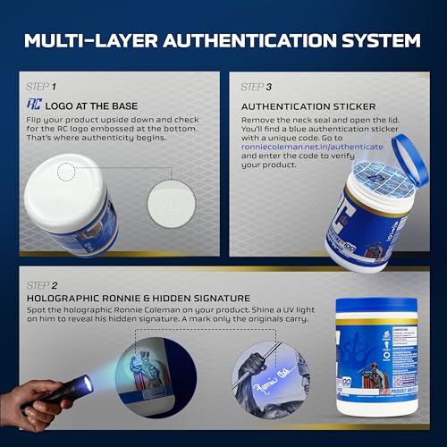 Image of Ronnie Coleman Signature Series Creatine XS, Unflavoured (100 Servings, 300g / 0.66lbs)