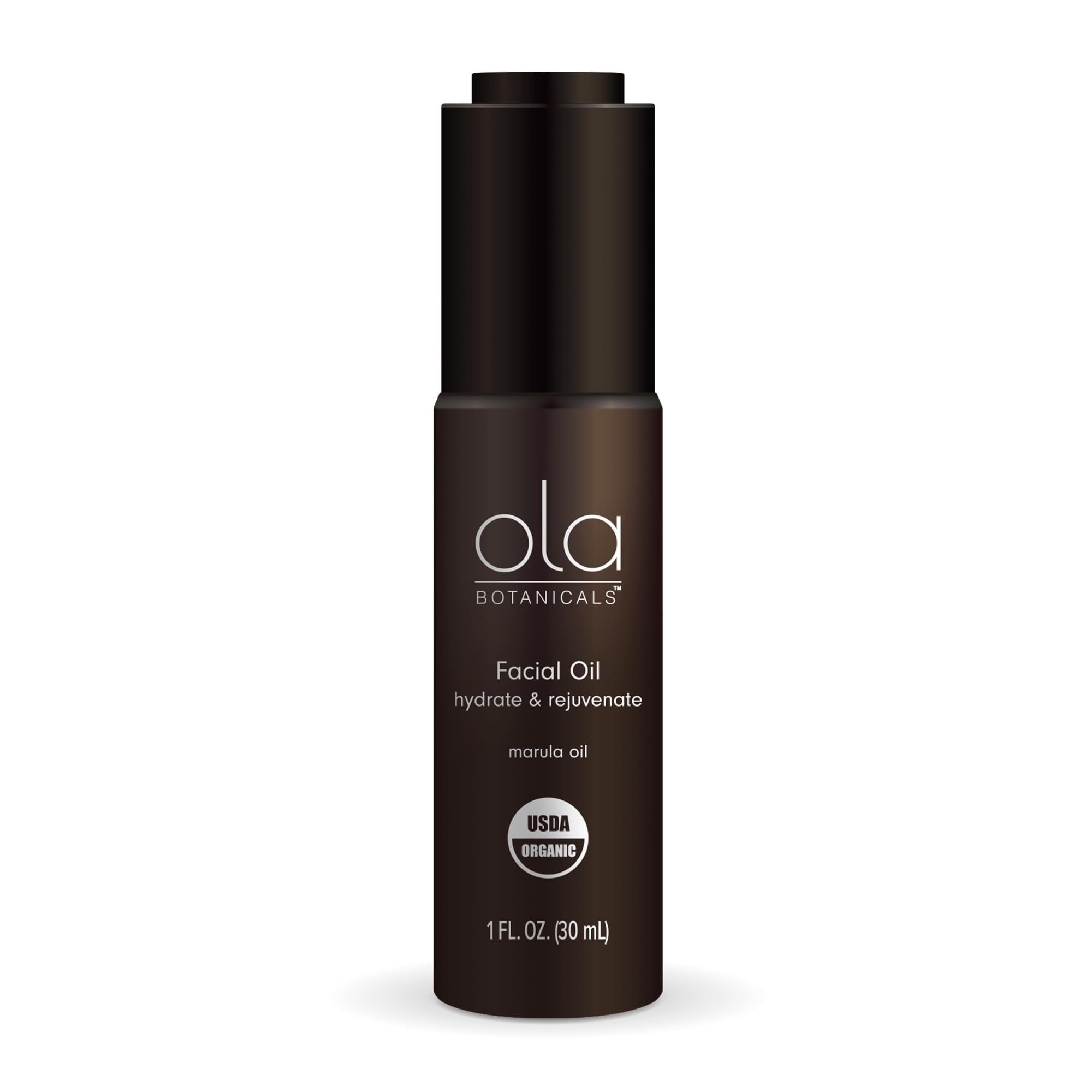 'Ola Botanicals Facial Oil (1 Fl. Oz.), Marula Oil, Hydrating & Rejuvenating, Certified USDA Organic, Cruelty Free, Non-GMO, Dr. Mercola'