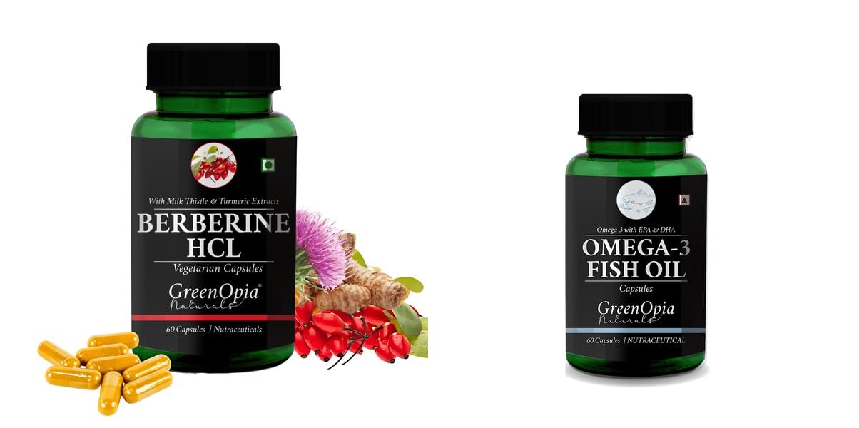 Berberine HCl Fish Oil Wellness Daily Vitality 60 CAPSULES-image-46