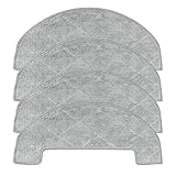 WIIYENA Roboter-Staubsaugertuch für UMYBOT X9 PRO Roboter-Staubsauger, Ersatzteile, Mikrofasertuch (4 Stück)