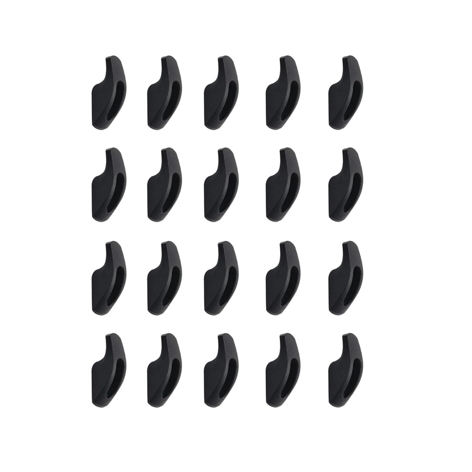 Gancho patinete eléctrico, Compatible for Ninebot, Es1 Es2 Es3 Es4 Up, Kit de suspensión montaje, accesorios piezas cabina Kickscooter soporte de gancho para patinete eléctrico(20pcs)