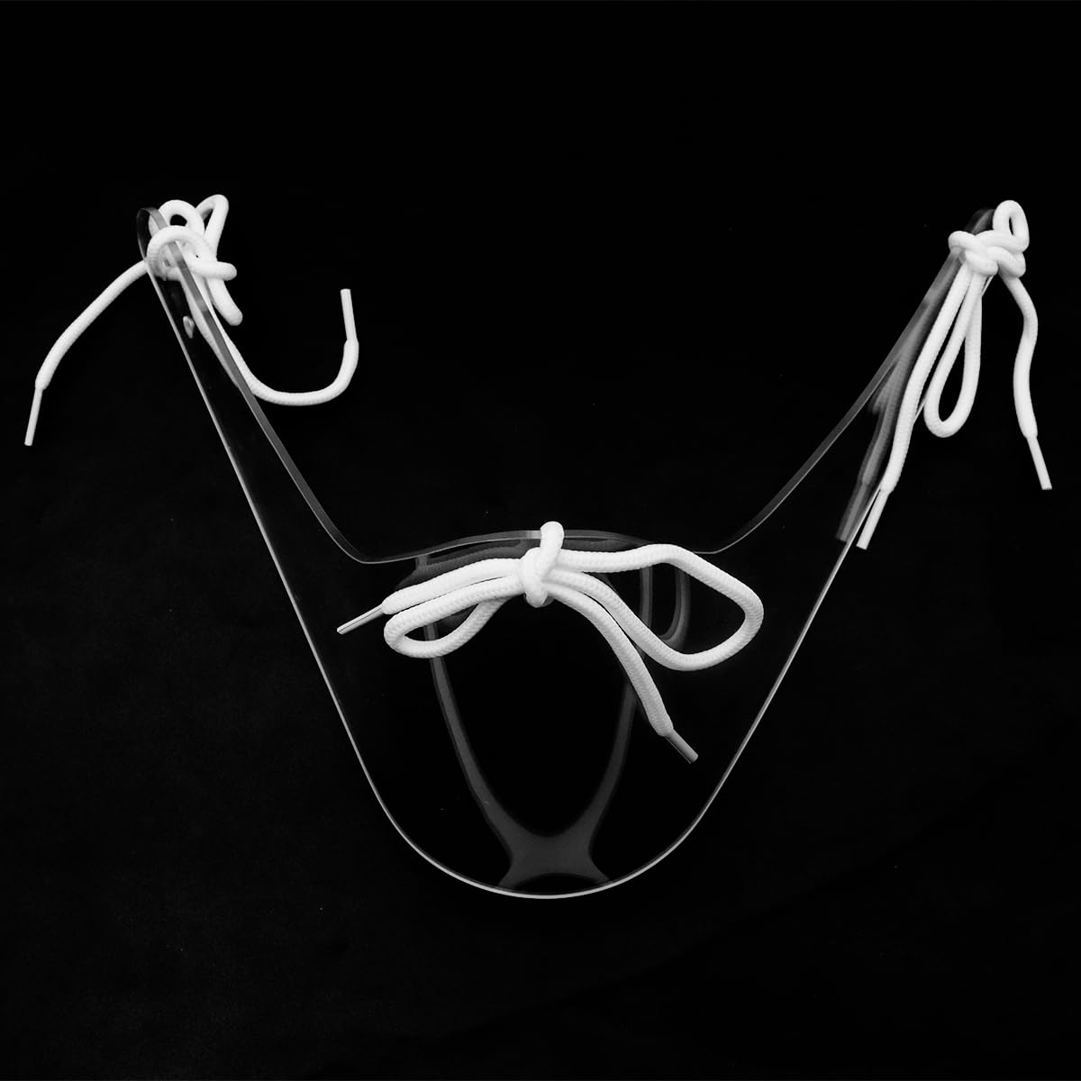 Riven Protège-nuque de gardien de but de hockey sur glace - Protection de la nuque transparente pour la tête de hockey