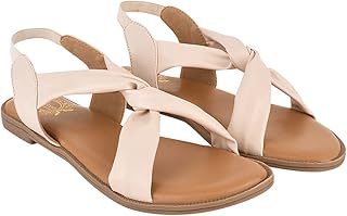 Cross Strap Flat Sandals For Women & Girls - 75% OFF Deal at ₹494 on Amazon | Valzo