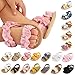 KLGR Lauflerner Baby Schuhe Kleinkind Schuhe Sandaletten MäDchen Prinzessin Schuhe Sommer Lauflernschuhe Babyschuhe Weichen Sohle Rutschfest Sommerschuhe Sandalen Neugeborene Taufschuhe