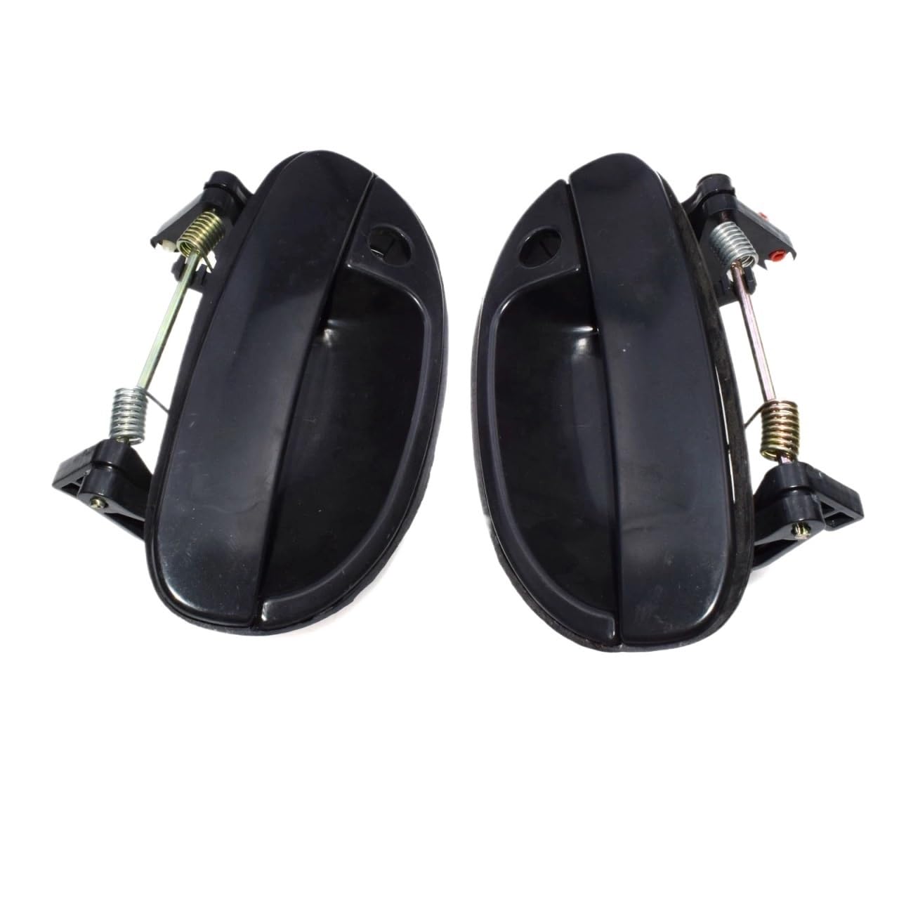 Byhgdeq Front Left Right 2Pc Car Exterior Outer Black Door Handle Front Left/Right For 1999 2000 2001 2002 For Daewoo Nubira 2.0L 96308043 96308042(Front Left Right 2Pc)
