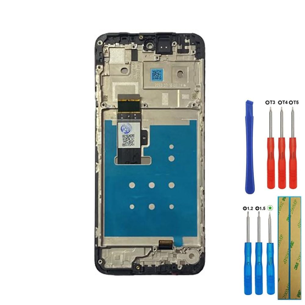 Ecran LCD Complet Noir Avec Châssis Pour Motorola Moto G13