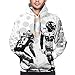Produktbild Men's Hoodies Sweatershirt,Grungy American Football Image International Team World Cup Kick Off Play Speed Victory,3D Printing Long Sleeve Casual Sweatershirt Tops,Size Medium