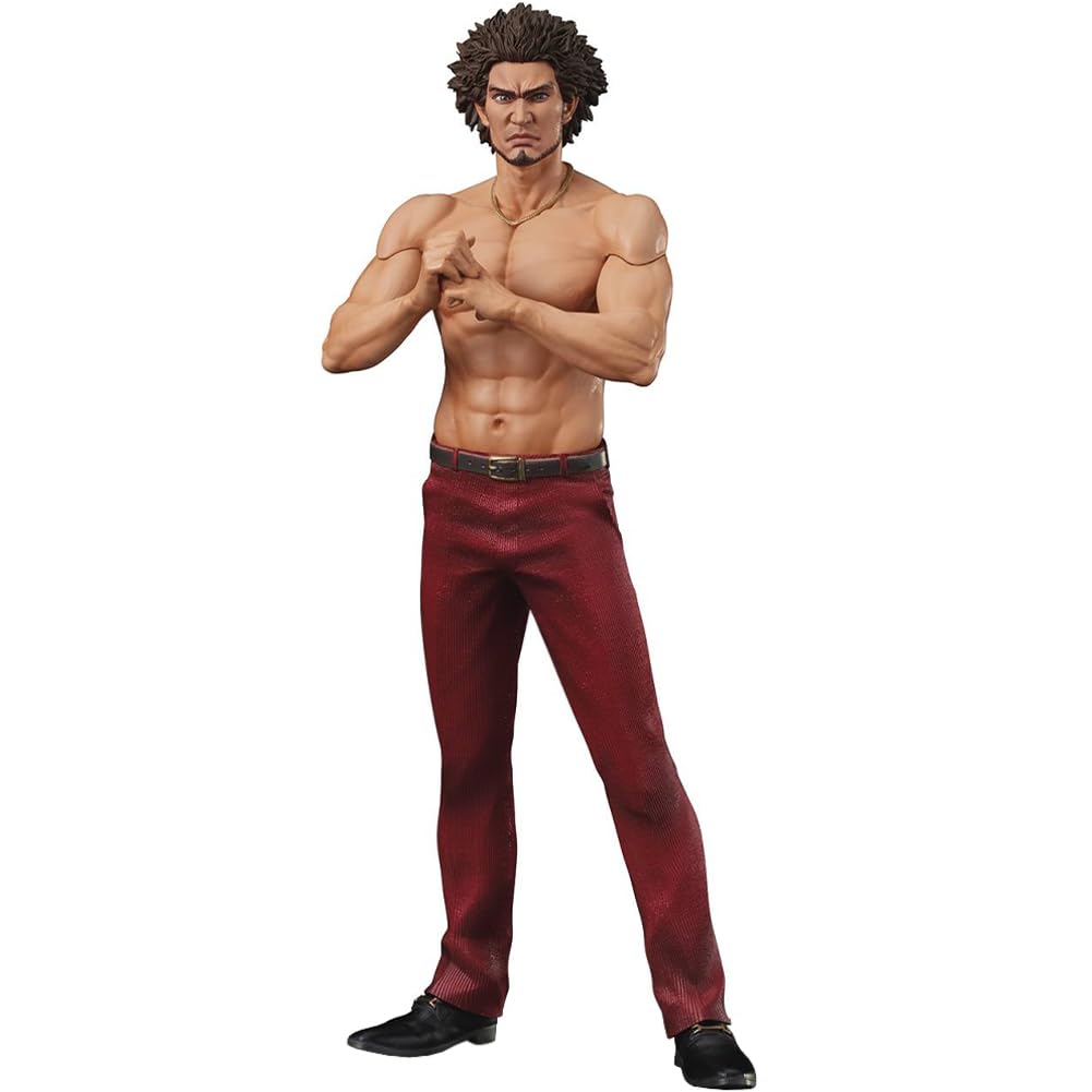 Jiumaocleu Kasuga Ichiban Figure Statue | 17CM Game Anime Original Painting Kasuga Ichiban Figurine Models Desktop Ornaments PVC Collectible Model โ image 1