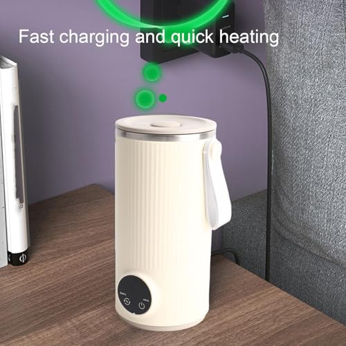 Tetera eléctrica portátil recargable USB 400ML miniatura 2