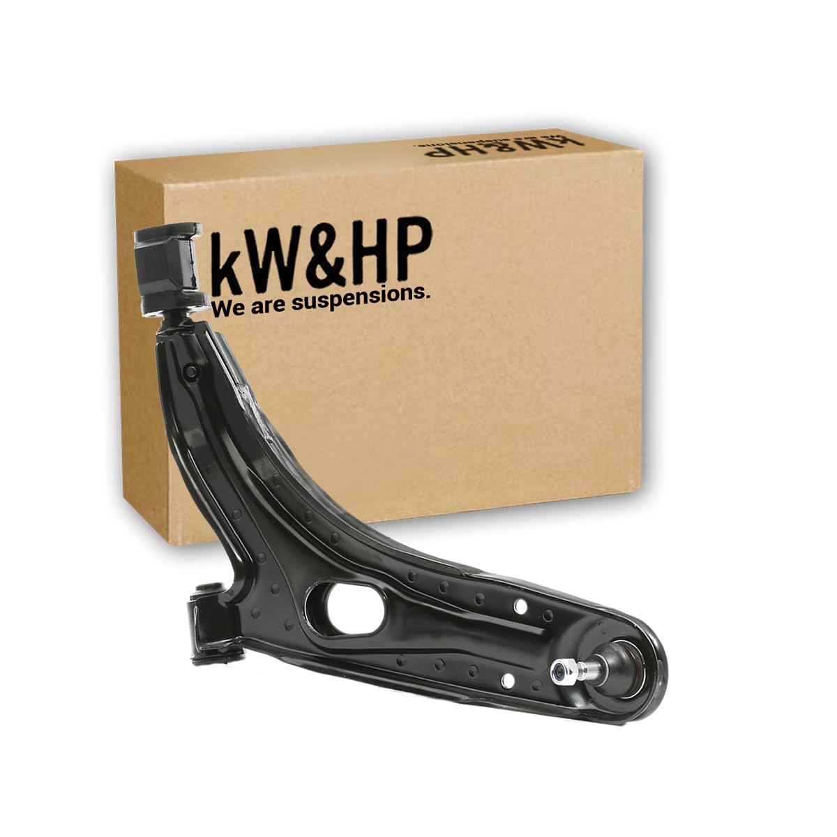 kW&HP COPPIA BRACCI OSCILLANTI TRAPEZI ANTERIORI DESTRO E SINISTRO UNO 146_, 146A-E (KW0014)
