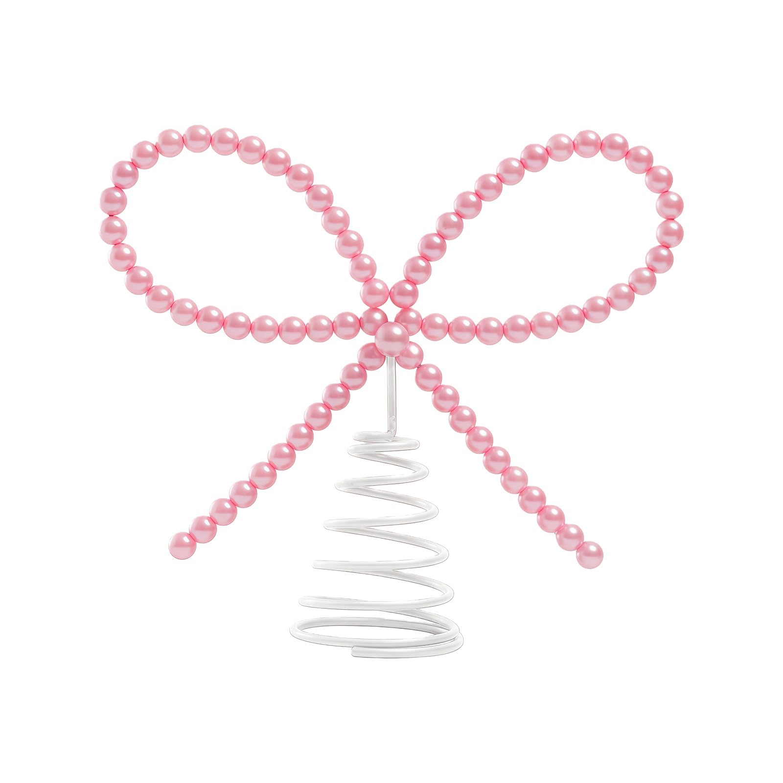 Multifunctional Spring Motion Pearls and Bowknot Ornament for Valentines Party Celebration Pearls Toppers