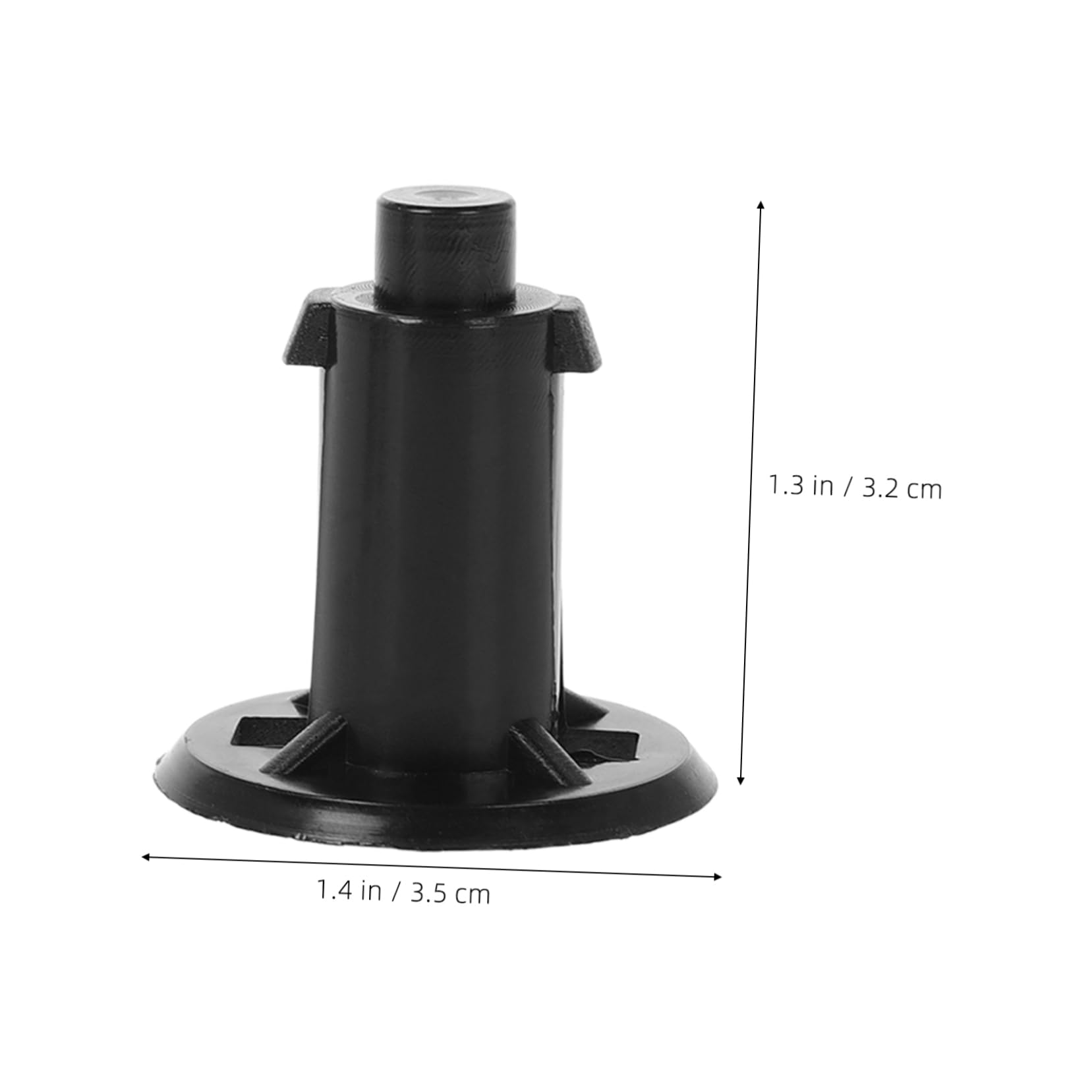 DECHOUS 4pcs Plastic Scale Pan Feet Scale Tray Feet Accessory Plastic Scale Tray Plastic Leveler Electric Scale Pan Feet Weighing Pan Accessory Weigh Pan Leveling
