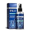 Minoxidil Hair Serum Spray, 5% Minoxidil Serum for Healthier, Thicker Hair and Beard - 60ml