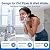 Whole House Water Filter System, 3 Stage Whole Home Water Softener System, Reduces Chlorine, Taste,Iron,Scale,Lead with Heavy Metal and Anti-Scale Filter, Includes 3 Sets Filters (2 Years use), 3/4”