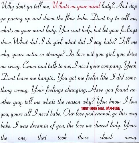 What'S On Your Mind? [Vinyl]