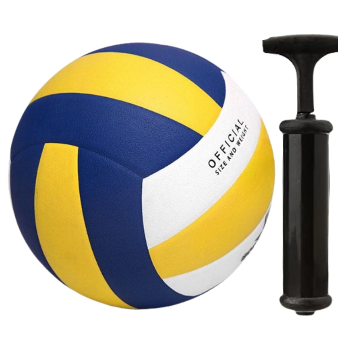 Vishwa Sports Classic Eagle Soft Rubber Volleyball Size-4 with Air Pump Official Size and Weight (Pack of 1) (B0C7V4MXYX) Amazon Price History, Amazon Price Tracker