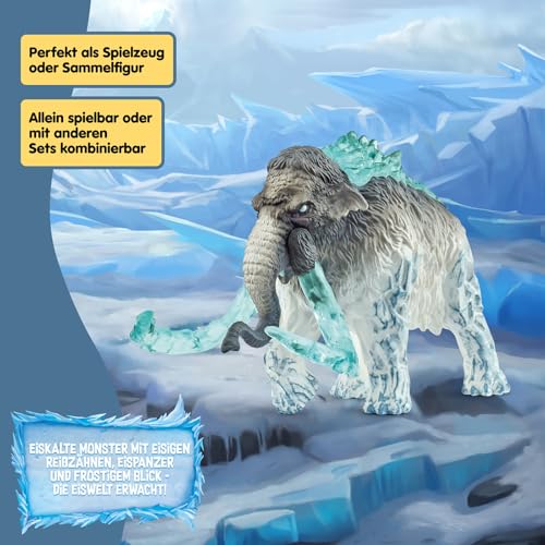 Schleich ELDRADOR | Frostmammut 70829 | ab 7 Jahren | 9 x 16 x 11 cm – Ansicht 6