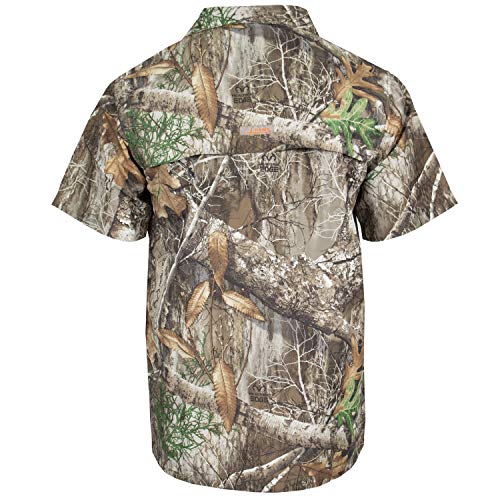 HABIT Men's Hatcher Pass Short Sleeve Camo Guide Shirt2