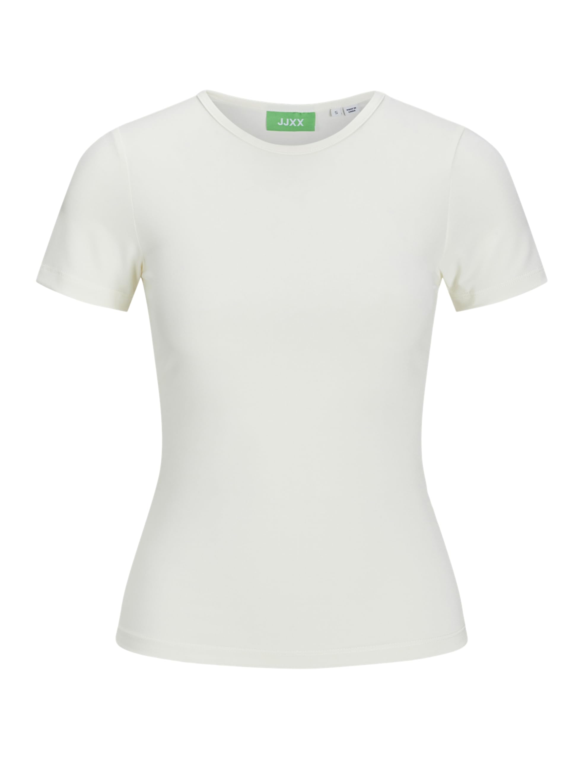 Jack & Jones JXMILLE Female T-Shirt, Vanilla Ice, XL