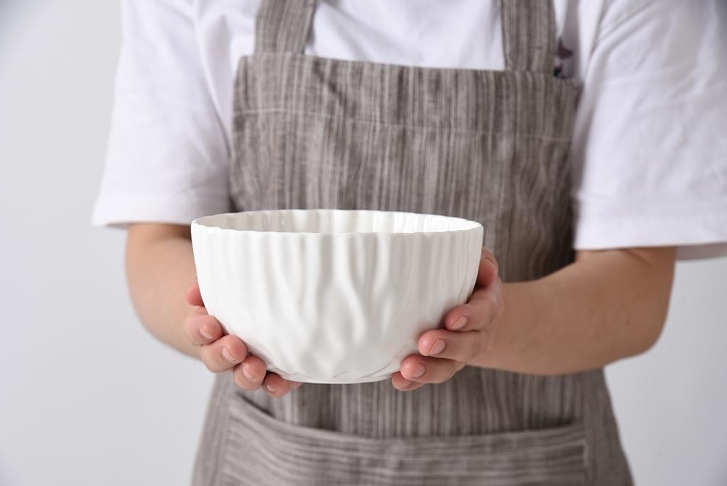 Pampa Bay Mascali Bianca Round Cereal/Soup Bowl, 6" x 6" x 3"