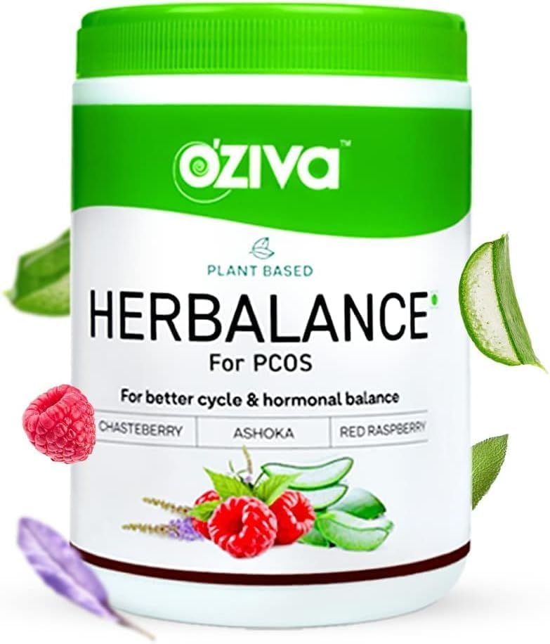 HerBalance basado para SOP para mujeres 8.82 oz en polvo, con mio-inositol, ChasteBerry, Shatavari, suplementos de PCOS para mujeres que promueven