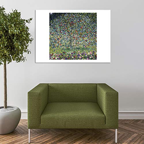 Pommier 1912 Gustav Klimt tableau poétique extra large mat encadré