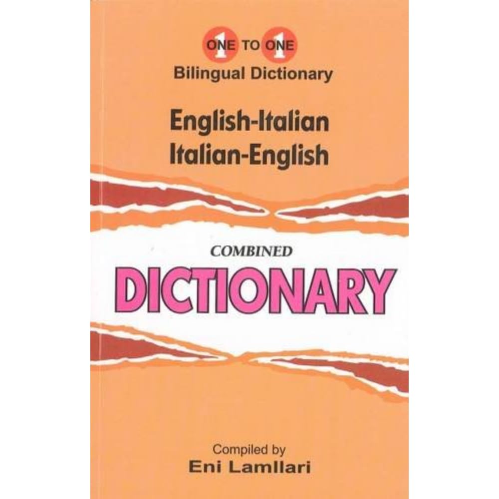 English-Italian & Italian-English One-to-One Dictionary (exam suitable)