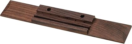 MECCANIXITY Guitar Bridge Rosewood 2 String 178x30x8.5mm Wood for Folk Acoustic Guitar