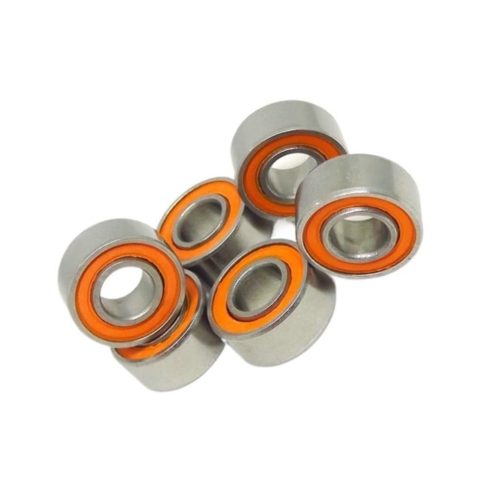 Rillenlager 10 Stück Edelstahl-Hybrid-Keramiklager S623C-6800C 2OS, ABEC-7-Kugellager ID 3-15 mm for Inline-Skates(4x9x4mm)