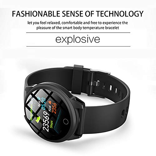 Honorall T8 Relógio Inteligente Rastreador de Fitness Pulseira de Temperatura Corporal Relógio Pulse