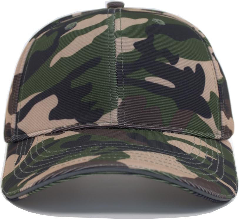 Image of TSSGBL Men's Plain Baseball Hat - OSFM & XXL Big Head Fit,Adjustable Structured Ball Cap with Reflective Sandwich Brim