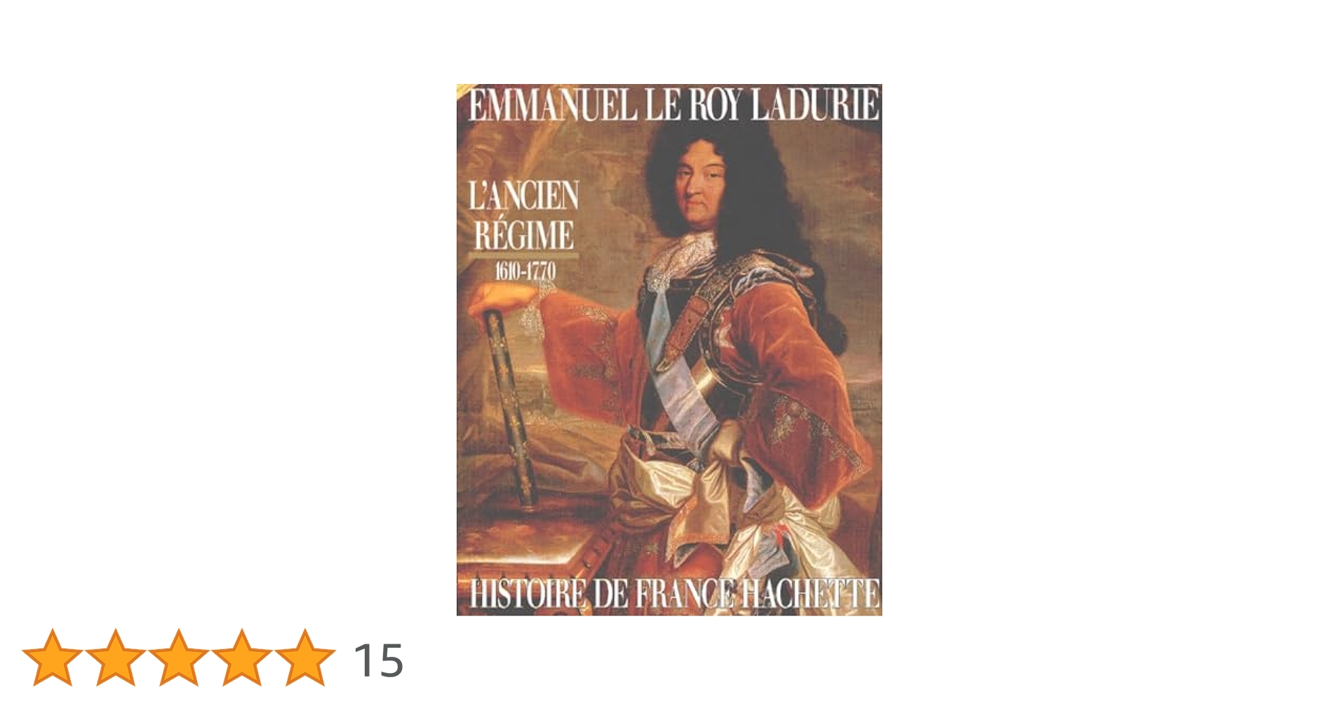 Amazon.fr - Histoire de France Hachette - L'Ancien Régime