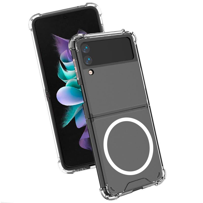 Capa Capinha Case Compatível Samsung Galaxy Z Flip 3 Magnética Anti Shock Impacto