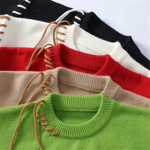 Mens Winter Sweater Soft Knit Jumper Korean Thick Men Printed Sweaters Pulloner2