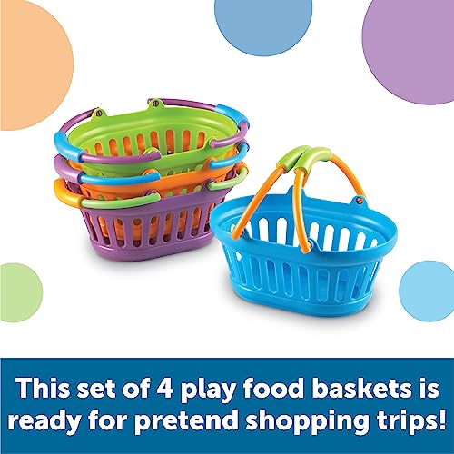 Paniers de courses Learning Resources New Sprouts lot de 4 pour jeu d'imitation - 2